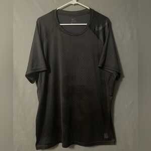 Nike Pro Dri-FIT Black Short Sleeve Training Shirt Men 2XL AT3653-010 NWOT